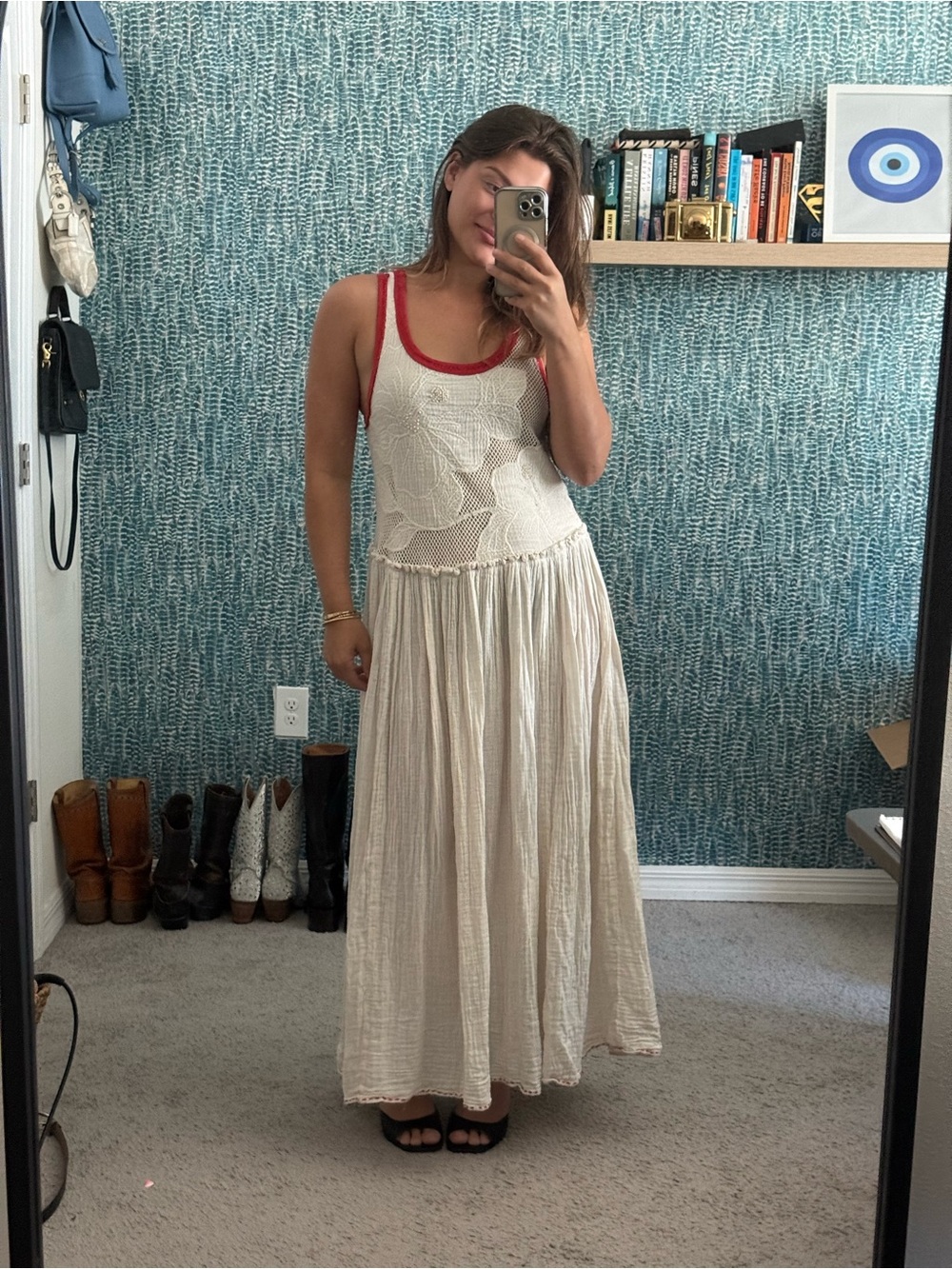 Free People Pearl Floral Maxi Dress - Picture 3 of 5